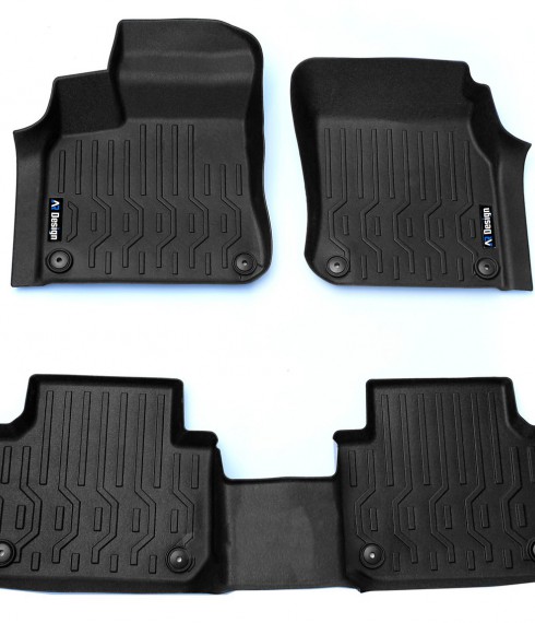 Ковры 3D Liners Porsche Cayenne 2011-2018 AR Design фото