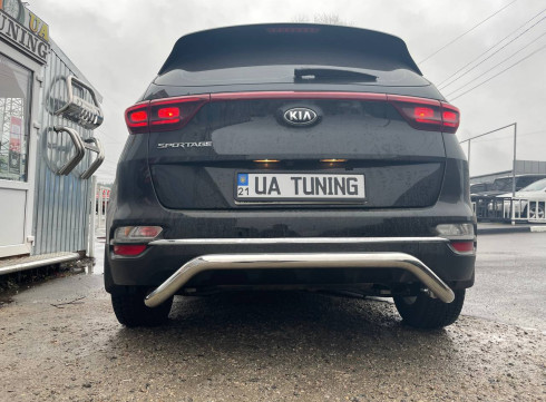 Защита заднего бампера для KIA Sportage 16-22 ML от Tamsan фото