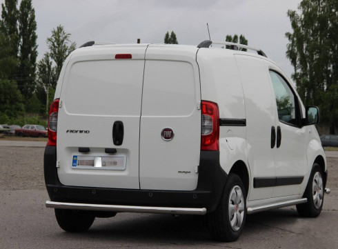 Защита заднего бампера для Fiat Fiorino 07+ труба одинарная от Tamsan фото
