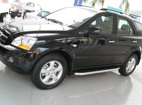 Подножки для KIA Sorento 02-09 Elegant от Tamsan фото