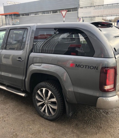 Подножки боковые овальные Aventura  VW Amarok фото