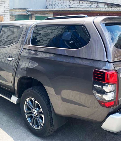 Кунг Mitsubishi L200 2019+ Aeroklas Generation со стеклами вверх фото