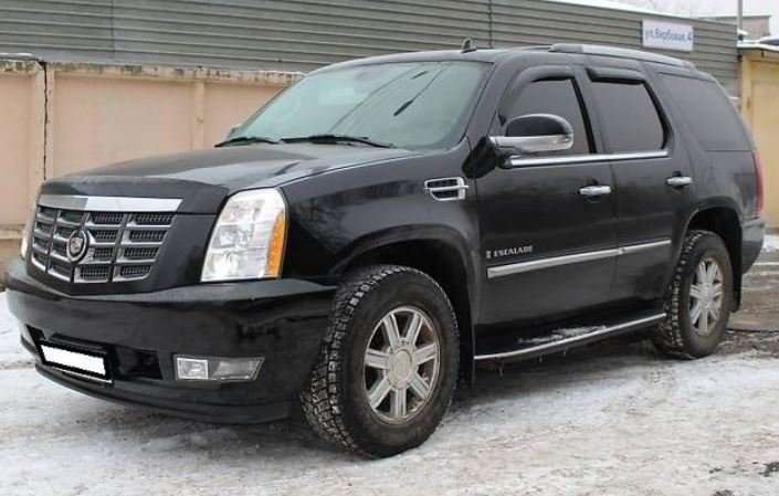 Дефлекторы окон ветровики для Cadillac Escalade 2007-2014 фото