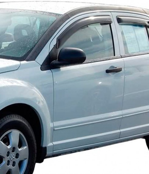 Дефлекторы окон ветровики для Dodge Caliber 2007-2012 фото