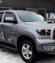 Дефлекторы окон ветровики для Toyota Sequoia 2008+ AVS фото