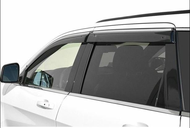 Дефлекторы окон ветровики для Jeep Compass 2018+ фото