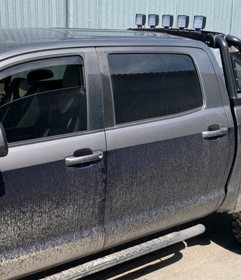 Дуга в кузов AR Design Toyota Tundra 2007-2021 фото