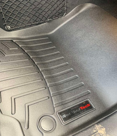 Ковры резиновые  WeatherTech MB GLE 2019+ передние черные фото