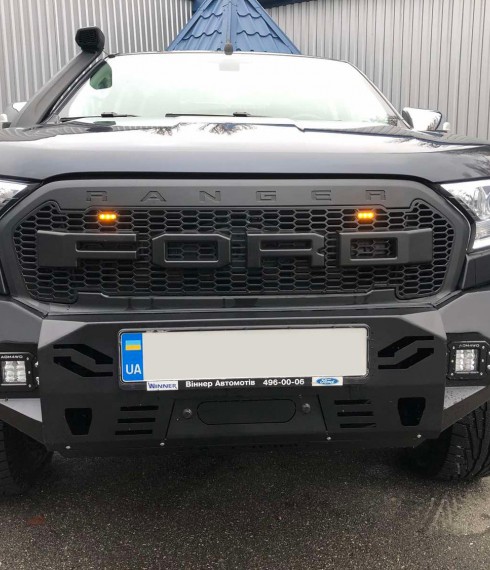 Передний металлический бампер Ford Ranger 2015+ Tamsan фото