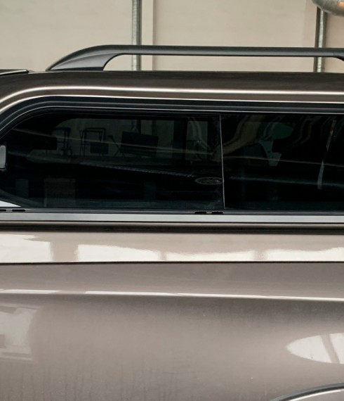 Кунг Mitsubishi L200 2016-2019 Aeroklas Lux с раздвижными стеклами фото