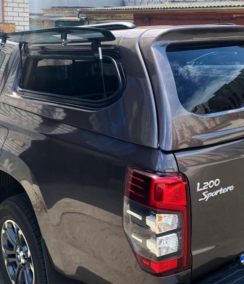 Кунг Mitsubishi L200 2019+ Aeroklas Generation со стеклами вверх фото
