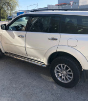 Подножки для Mitsubishi Pajero Sport 2008-2016 порог листом от Tamsan фото