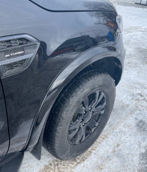Расширители крыльев узкие Ford Ranger 2012+ AR Design фото
