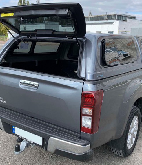 Кунг Isuzu D-Max 2016-2021 Aeroklas с окнами на проветривание фото