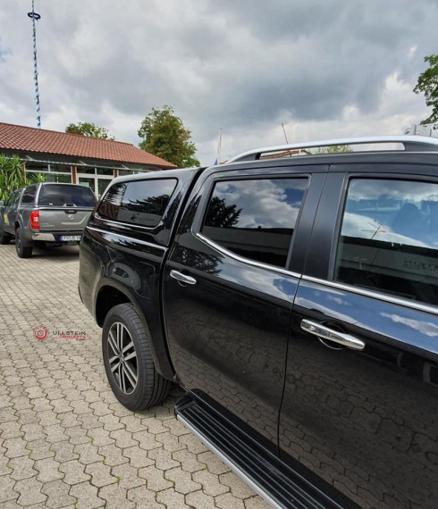 Кунг Mercedes X-Class Aeroklas со стеклами вверх фото