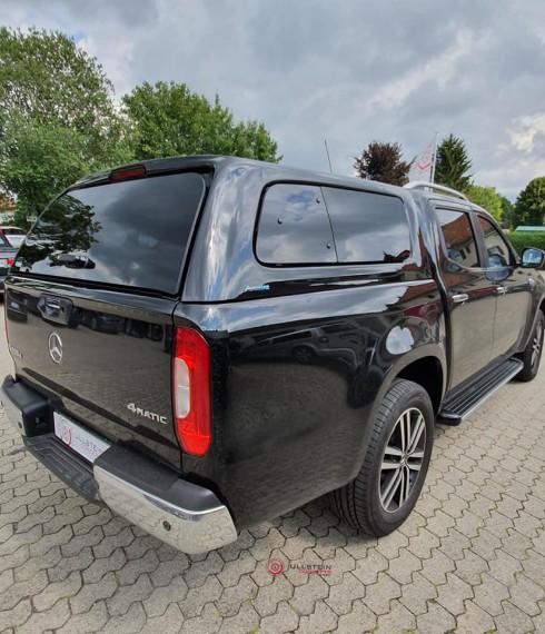 Кунг Mercedes X-Class Aeroklas со стеклами вверх фото