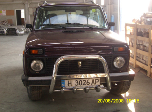 Кенгурятник для LADA Niva от Tamsan фото