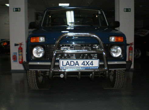 Кенгурятник для LADA Niva Высокий от Tamsan фото