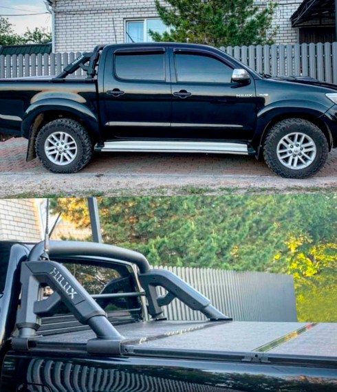 Дуга в кузов Toyota Hilux 2005-2015 AR Design model K2 фото