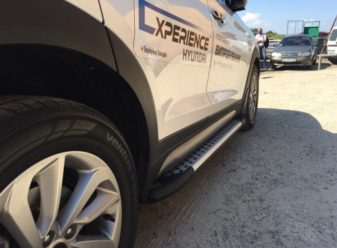 Подножки для Hyundai Tucson 21+ SOMA от Tamsan фото