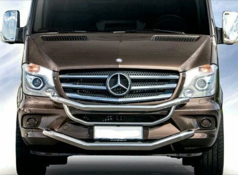 Защита переднего бампера ORJ для MERCEDES-BENZ SPRINTER W906 06-18 от Tamsan фото