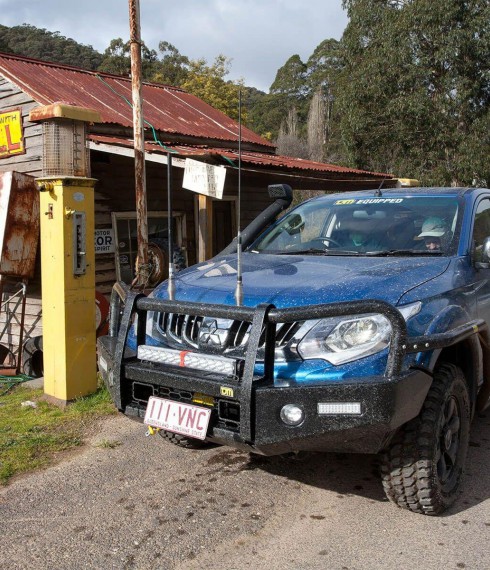 Передний бампер силовой Mitsubishi L200 2016-2019 TJM фото
