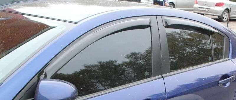 Комплект ветровиков окон EGR для Mazda 3 2008-2013 Sedan фото