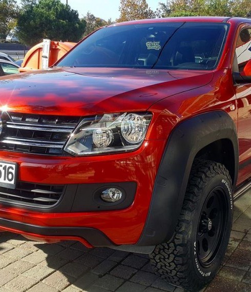 Расширители крыльев Safari с фальш болтами для VW Amarok фото