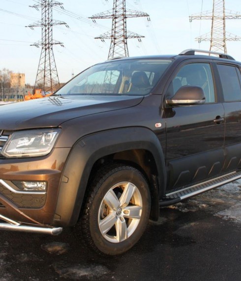 Расширители крыльев Safari с фальш болтами для VW Amarok фото