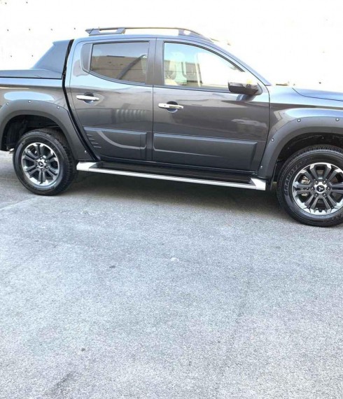 Расширители крыльев Mitsubishi L200 2019+ Safari с фальш болтами фото