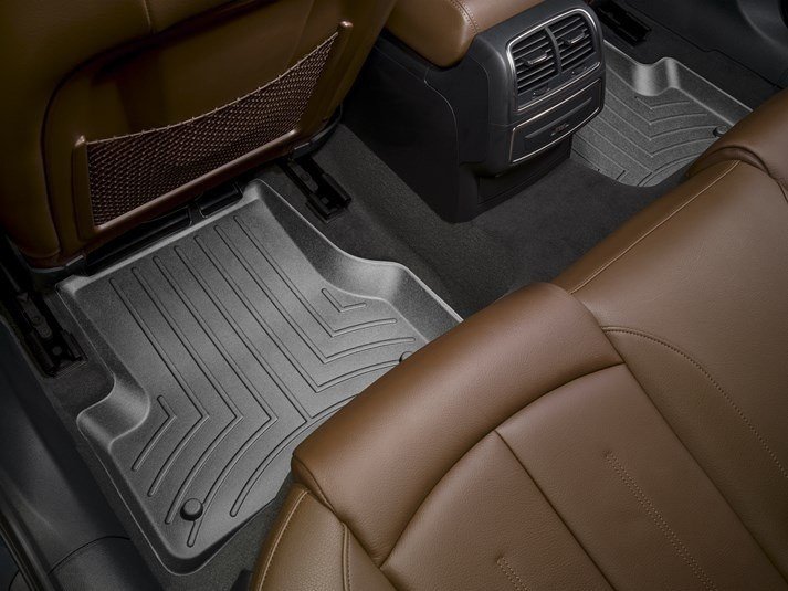 Ковры резиновые WeatherTech задние черные Audi A6 2012-2018 фото