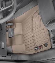 Ковры резиновые WeatherTech передние бежевые Audi Q5 2018+ фото