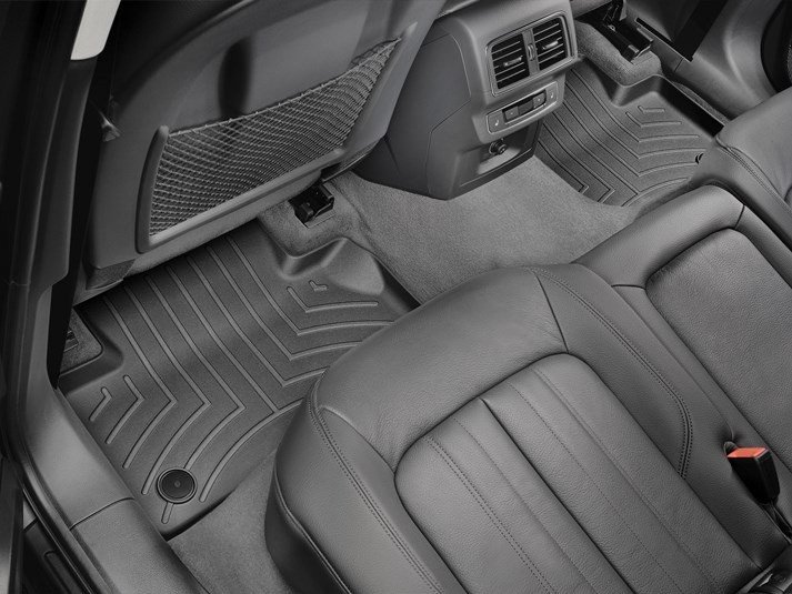 Ковры резиновые WeatherTech задние черные Audi Q5 2018+ фото