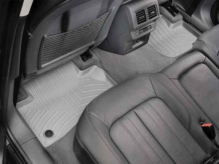 Ковры резиновые WeatherTech задние серые Audi Q5 2018+ фото