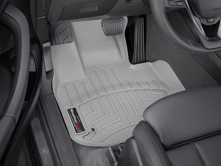 Ковры резиновые WeatherTech BMW X3 (G01) 18+ передние серые фото