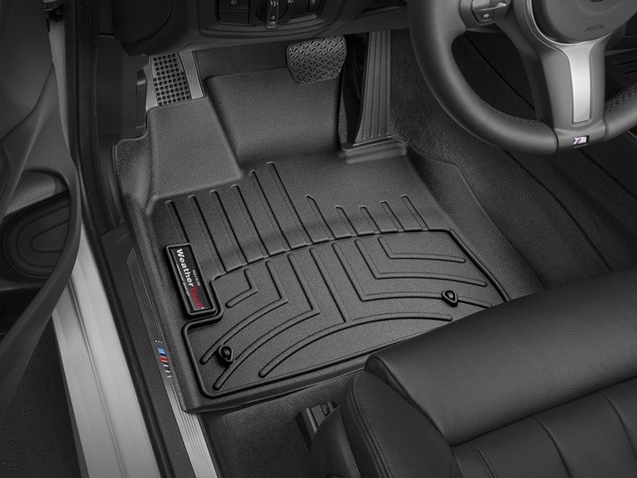 Ковры резиновые WeatherTech BMW X5 (F15) 2014-2018  передние черные фото