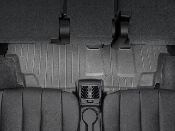 Ковры резиновые WeatherTech BMW X5 (F15) 2014-2018 третий ряд черные фото