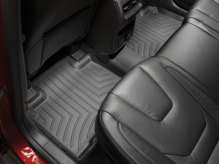 Ковры резиновые WeatherTech Ford Edge 16+ задние черные фото