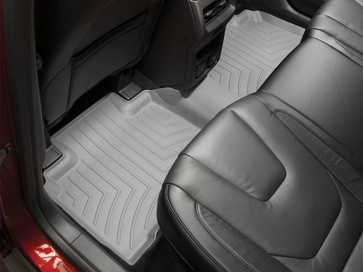 Ковры резиновые WeatherTech Ford Edge 16+ задние серые фото