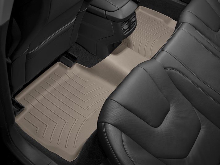 Ковры резиновые WeatherTech Ford Mondeo 13+ задние бежевые фото