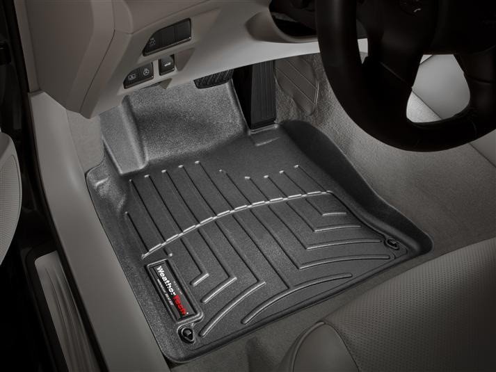 Ковер резиновый WeatherTech Infiniti Q70 / M  2011+ передние  черные фото