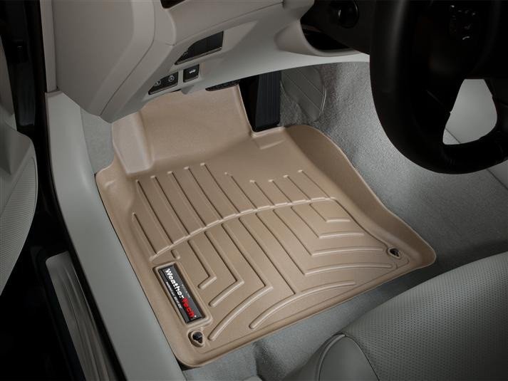 Ковер резиновый WeatherTech Infiniti Q70 / M  2011+ передние бежевые фото