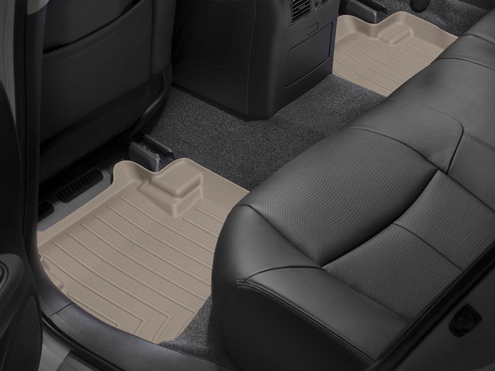 Ковер резиновый WeatherTech Infiniti Q70 / M  2011+  задние бежевые фото