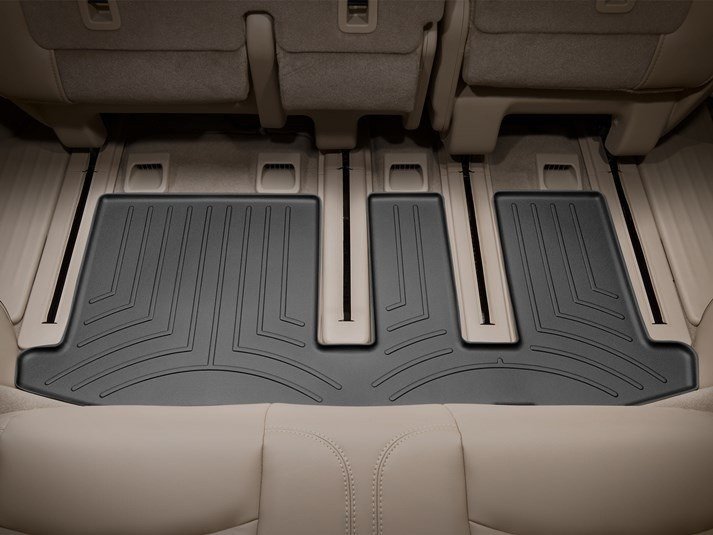 Ковры резиновые WeatherTech Infiniti QX60 2014+ третий ряд черные фото