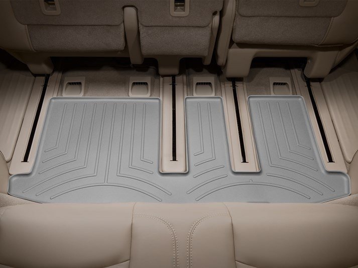 Ковры резиновые WeatherTech Infiniti QX60 2014+ третий ряд серые фото