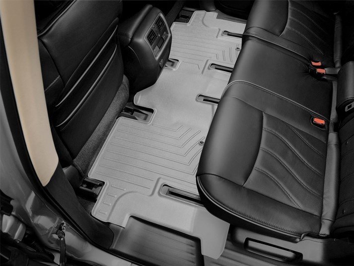 Ковры резиновые WeatherTech Infiniti QX60 2014+ задние серые фото