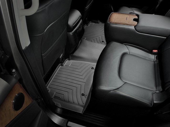 Ковры резиновые WeatherTech Infiniti QX80 2011-2018 задние черные фото