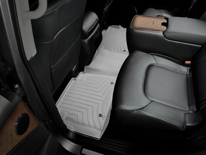 Ковры резиновые WeatherTech Infiniti QX80 2011-2018 задние серые фото