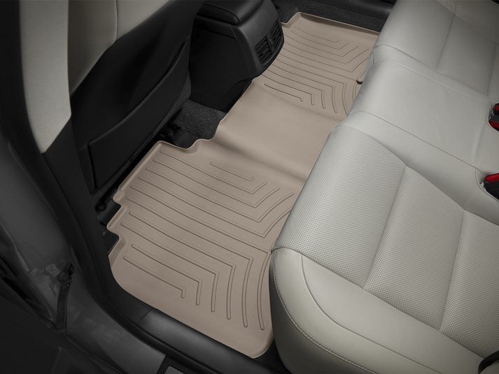 Ковры резиновые WeatherTech Lexus ES 2013-2018 задние бежевые фото