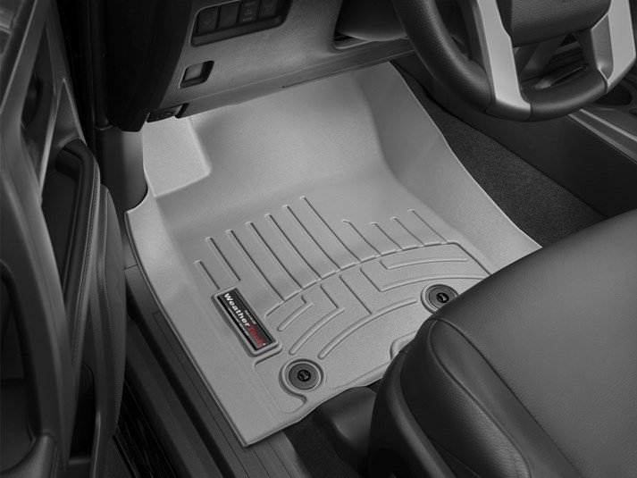 Ковры резиновые WeatherTech Lexus GX 2014+ передние серые фото